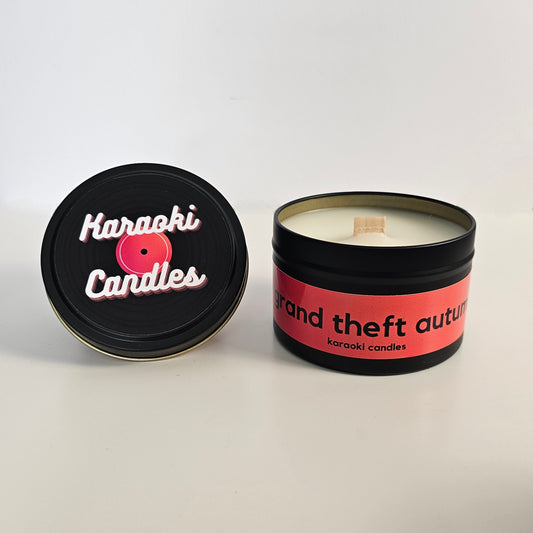 Grand Theft Autumn Candle