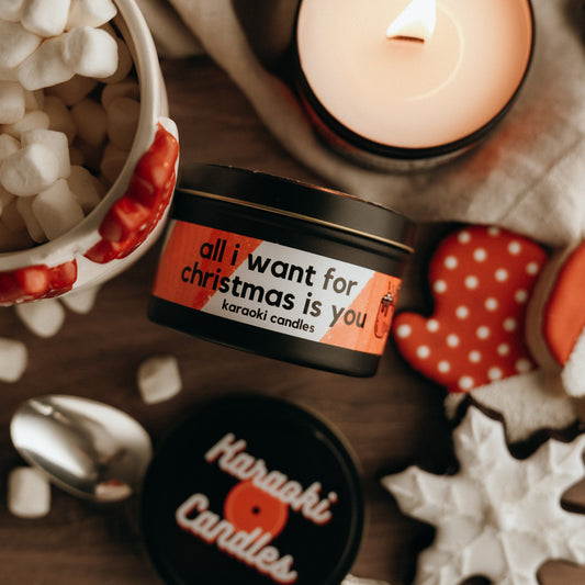 All I Want For Christmas is You Candle