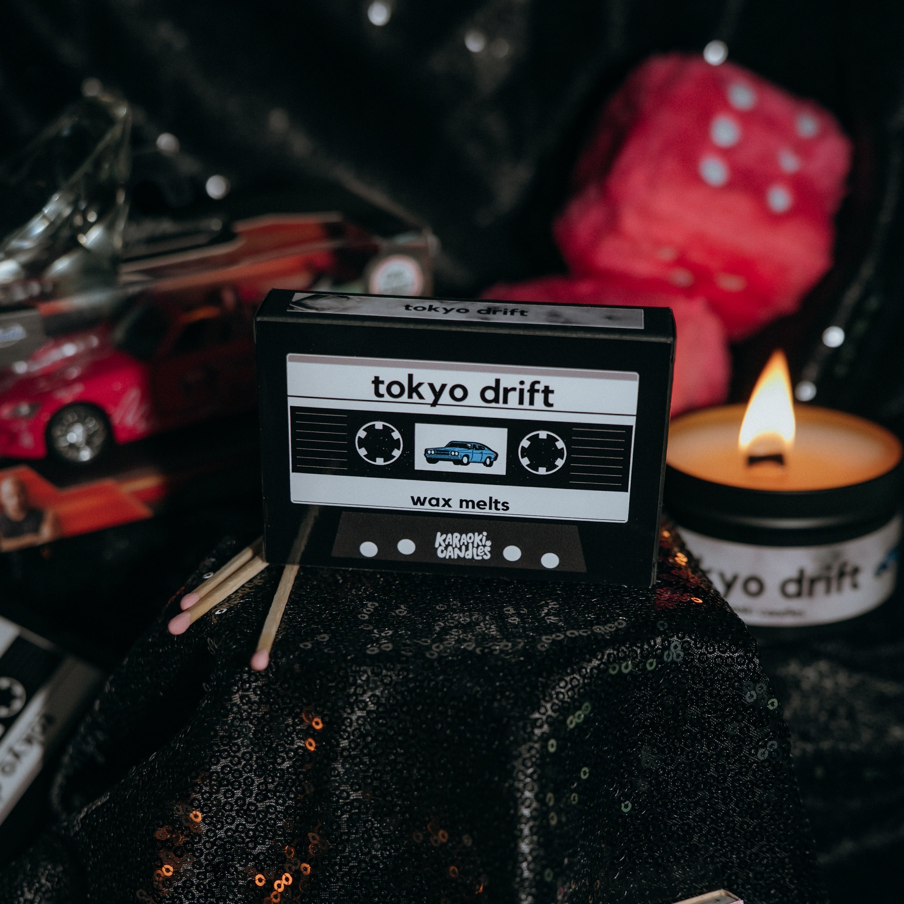 Tokyo Drift Mixtape Melts – Karaoki Candles