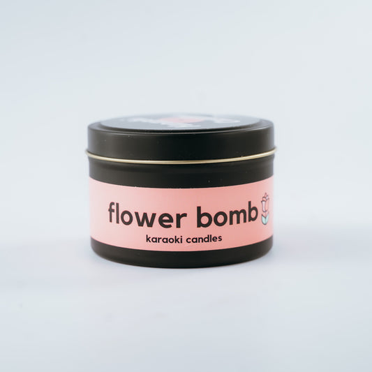 Flower Bomb Candle