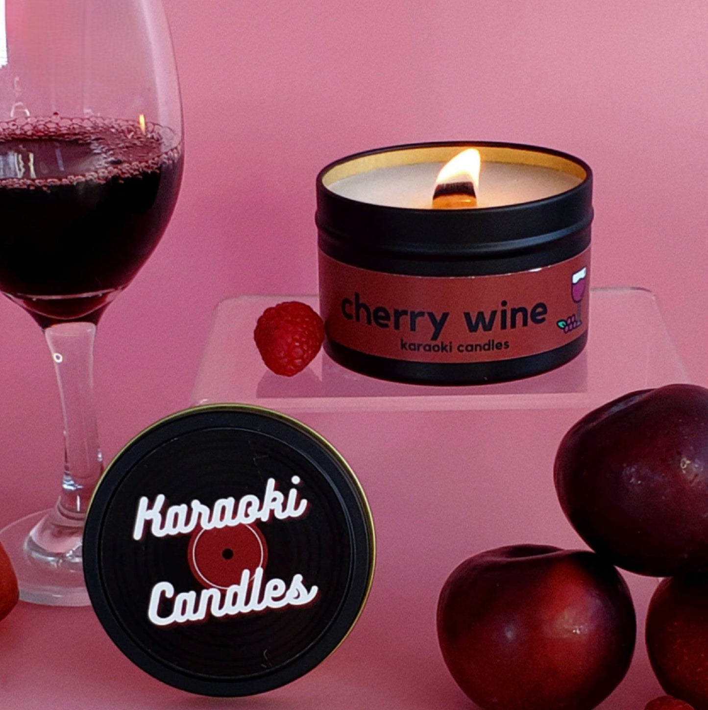 Cherry Wine Candle