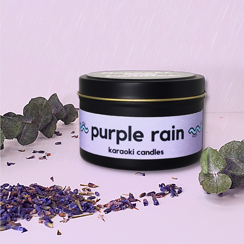 Purple Rain Candle